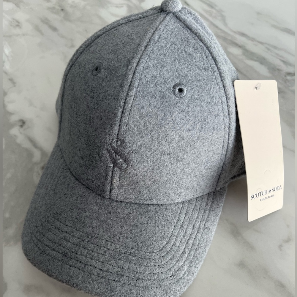 Unisex Baseball Grey Cap